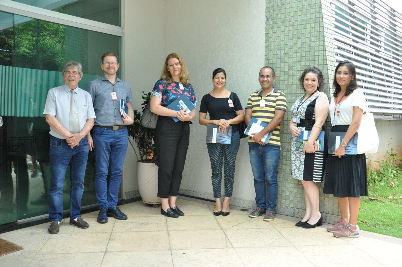 Visita de integrantes do Consulado da Finlândia e UFMG no CDTN