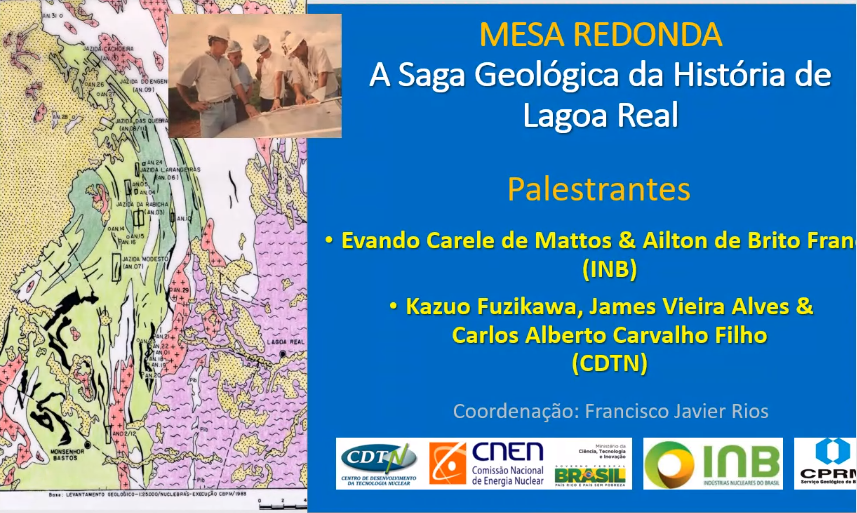Evento virtual - A saga geológica da história de Lagoa Real